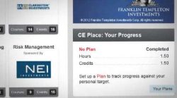 CE Place: Setting up a plan
