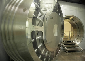 Bank vault alternate text for this image