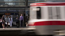 Calgary C-train alternate text for this image
