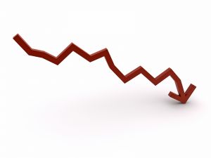 Downward trend alternate text for this image