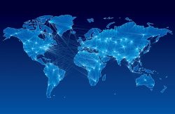Global map network alternate text for this image