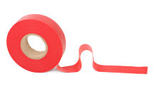 Red tape alternate text for this image