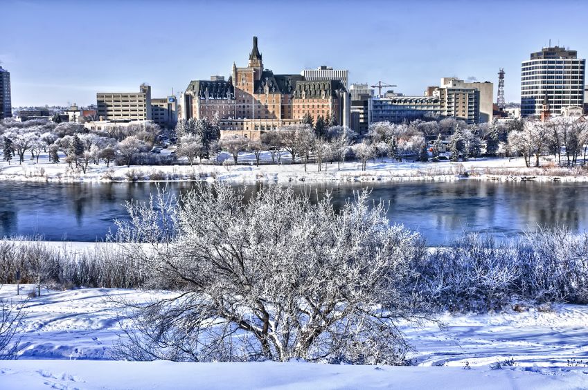 8525123 – hoarfrost covers the trees on a cold winter day in saskatoon, canada alternate text for this image