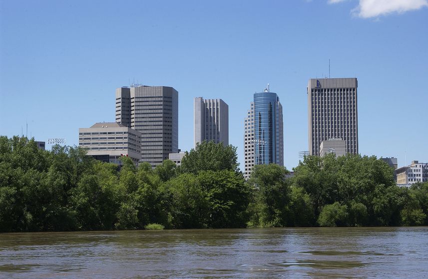 9330167 – downtown skyline, winnipeg, manitoba alternate text for this image