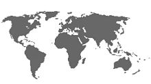World map grey alternate text for this image