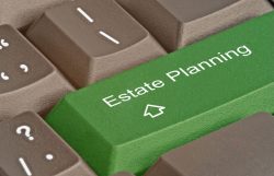 32051081 – keyboard with hot key for estate planning alternate text for this image