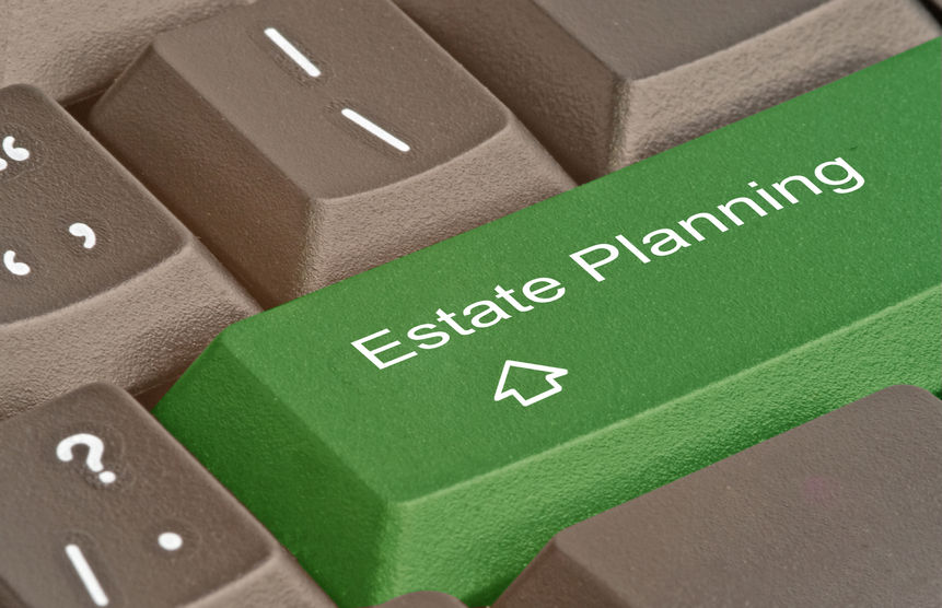 32051081 – keyboard with hot key for estate planning alternate text for this image
