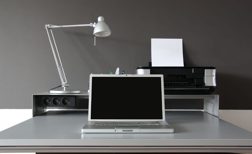 5093340 – frontal of a home office desk alternate text for this image