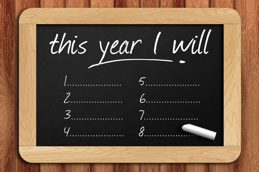 50398346 – chalkboard on the wooden table written this year i will. alternate text for this image