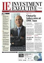 Investment Executive newspaper October 2018 front cover