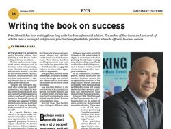 Investment Executive newspaper, October 2018, page 24, Peter Merrick