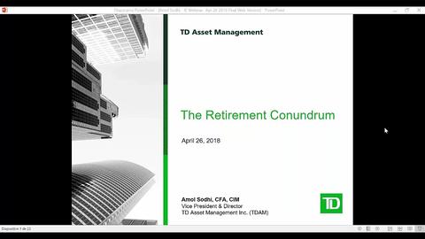 The Retirement Income Conundrum