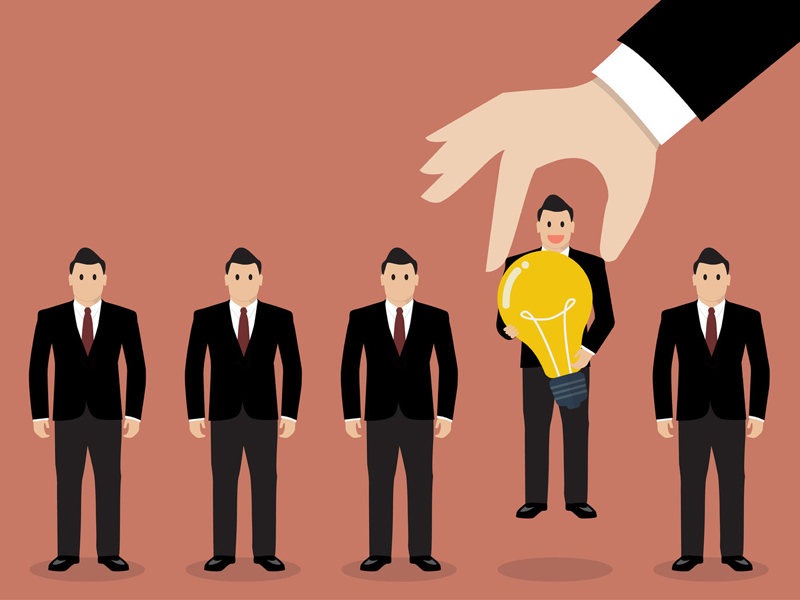 Hand-choosing-employee alternate text for this image
