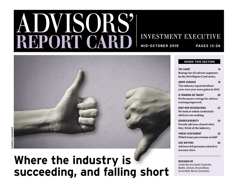 IE Advisor’s Report Card 2019 Cover