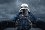 Sailor in a storm