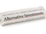 Rolled newspaper with the headline Alternative Investments