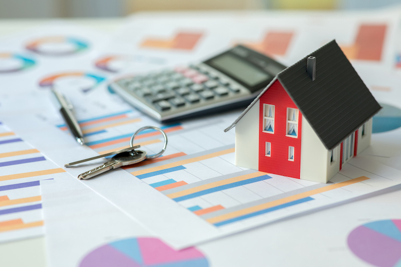 Display of household debt items