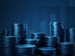 Piles of coins