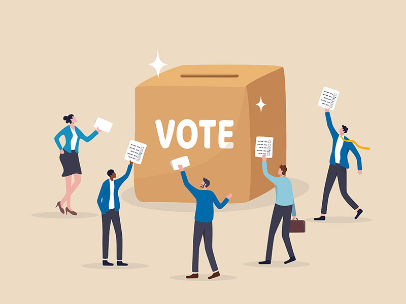 Politics vote