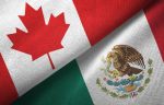 Canada Mexico flags
